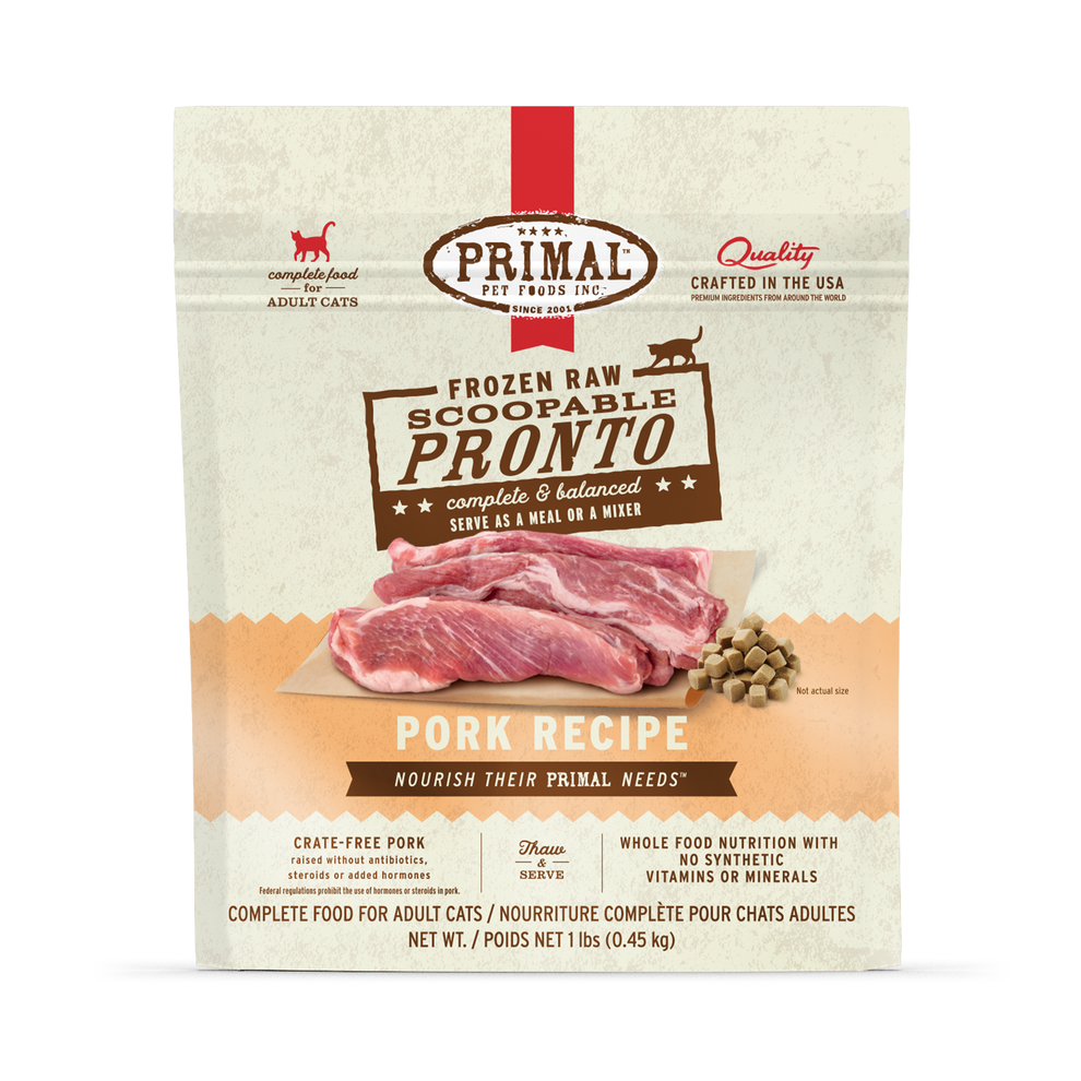 Primal Pronto 1lb Raw Frozen Cat Food