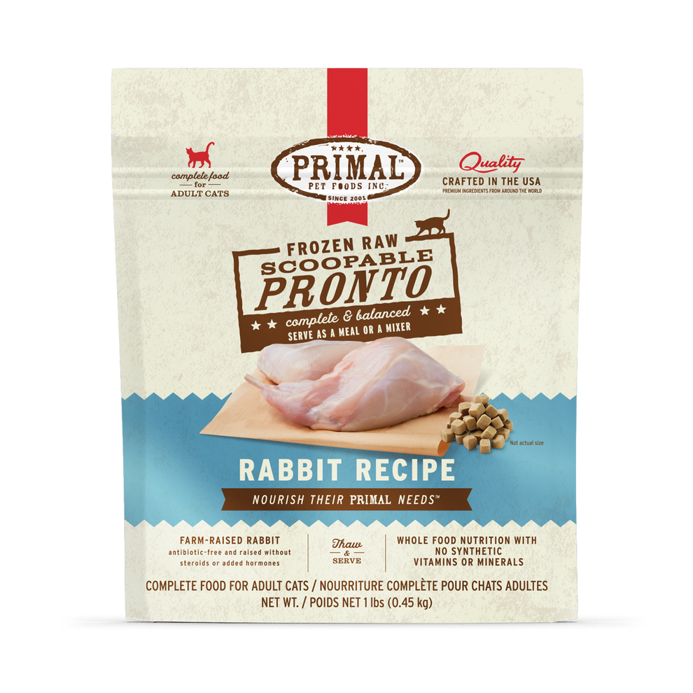Primal Pronto 1lb Raw Frozen Cat Food