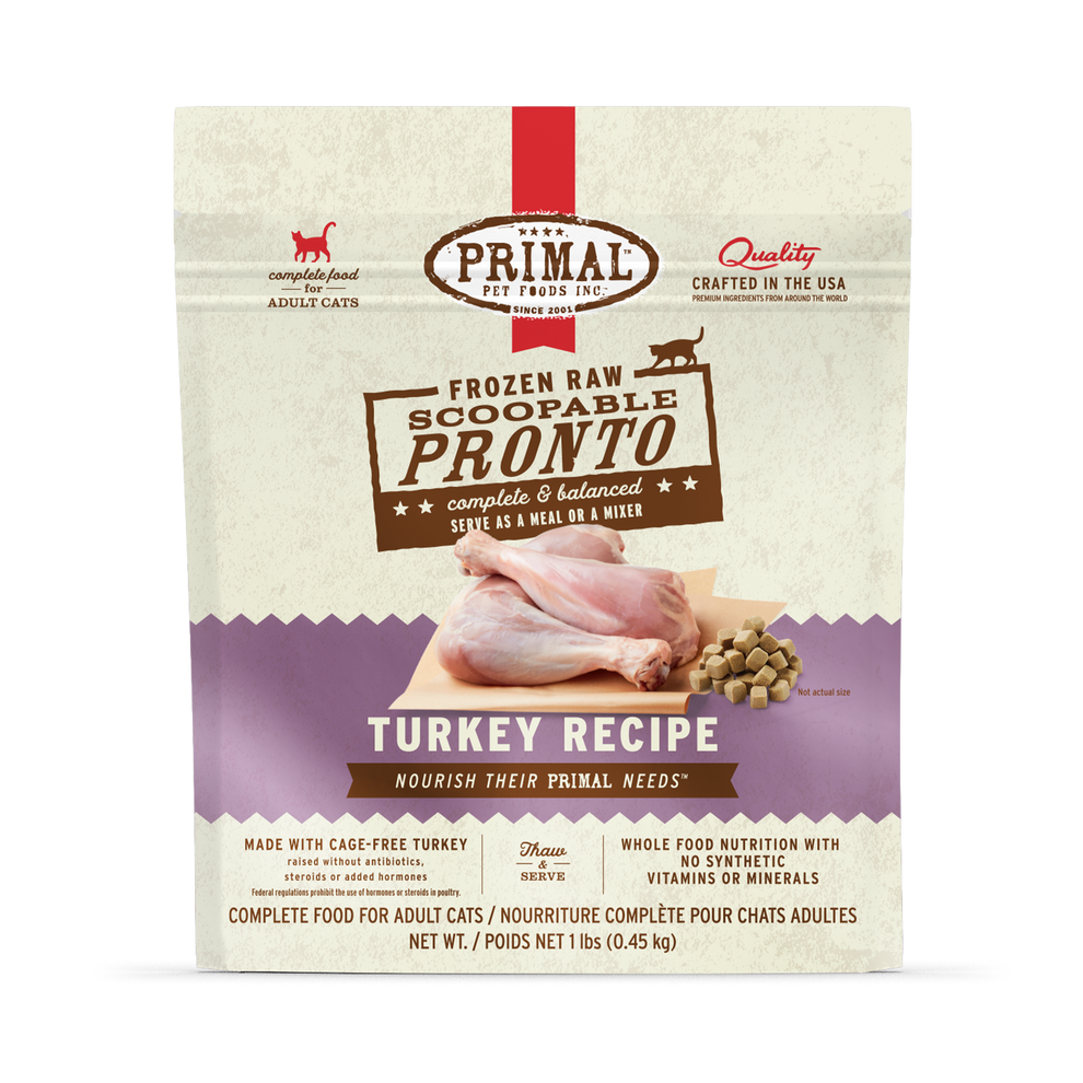 Primal Pronto 1lb Raw Frozen Cat Food