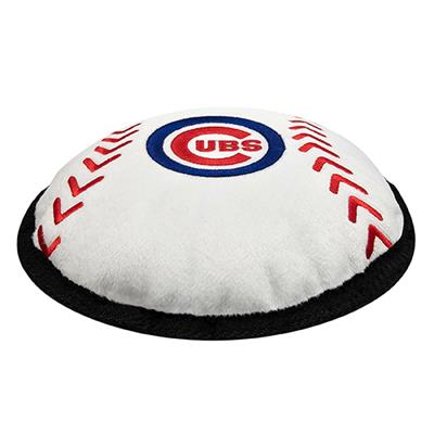 Pets First Co. MLB Chicago Cubs Baseball Tough Dog Toy