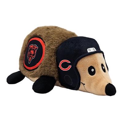 Pets First Co. NFL Chicago Bears Hedgehog Plush Dog Toy