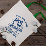 Sparky & Co Printed Canvas Tote