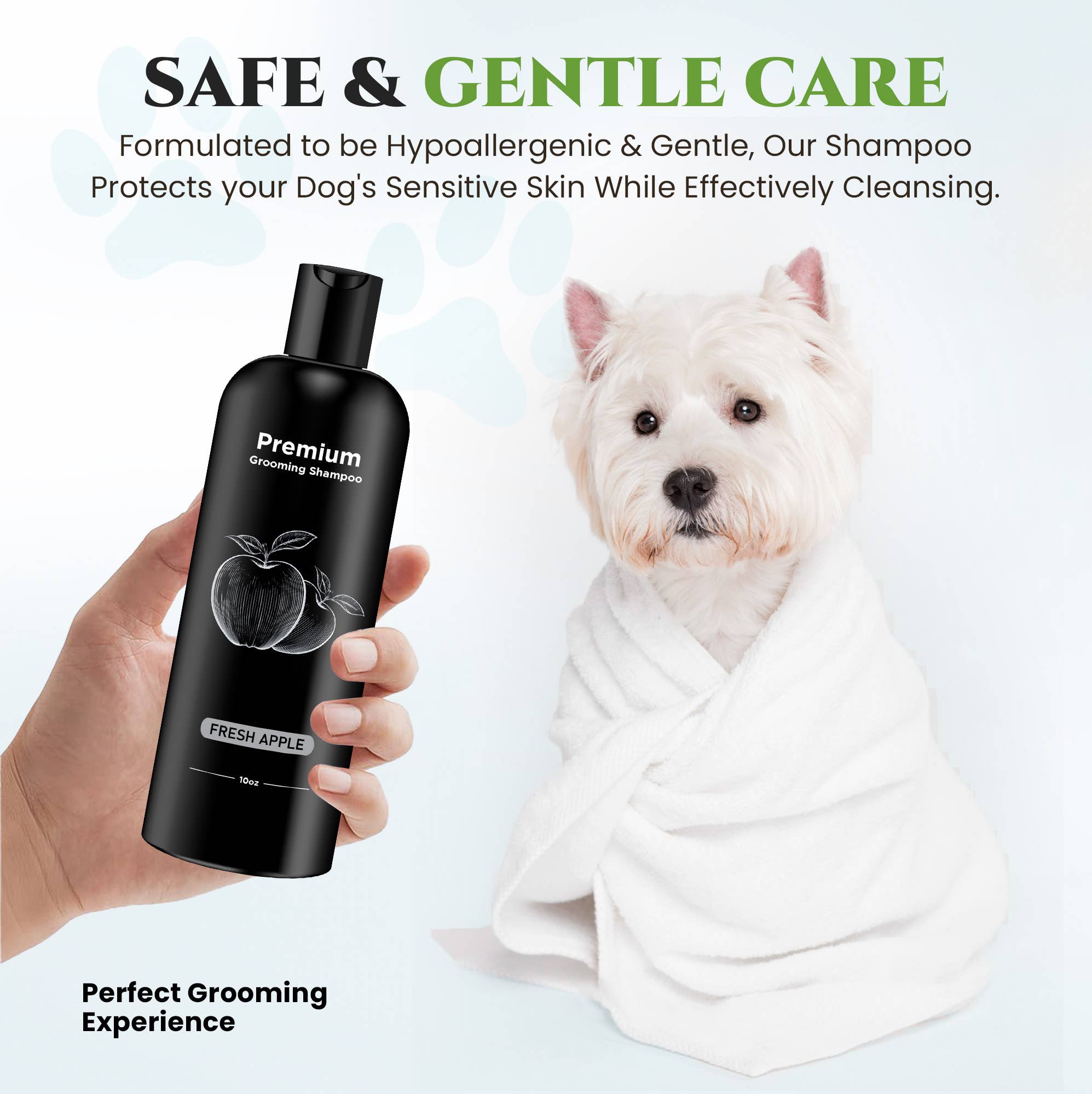 605 Fragrance Products Natural Dog Shampoo and Deodorizer Fresh Apple Shampoo