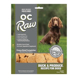 OC Raw Freeze-Dried Sliders Dog Food