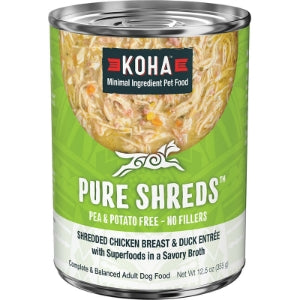 Koha Pure Shreds Entrée Canned Dog Food
