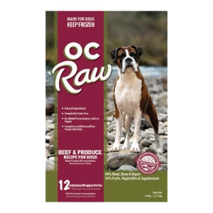 OC Raw Grain Free Raw Frozen Dog Food