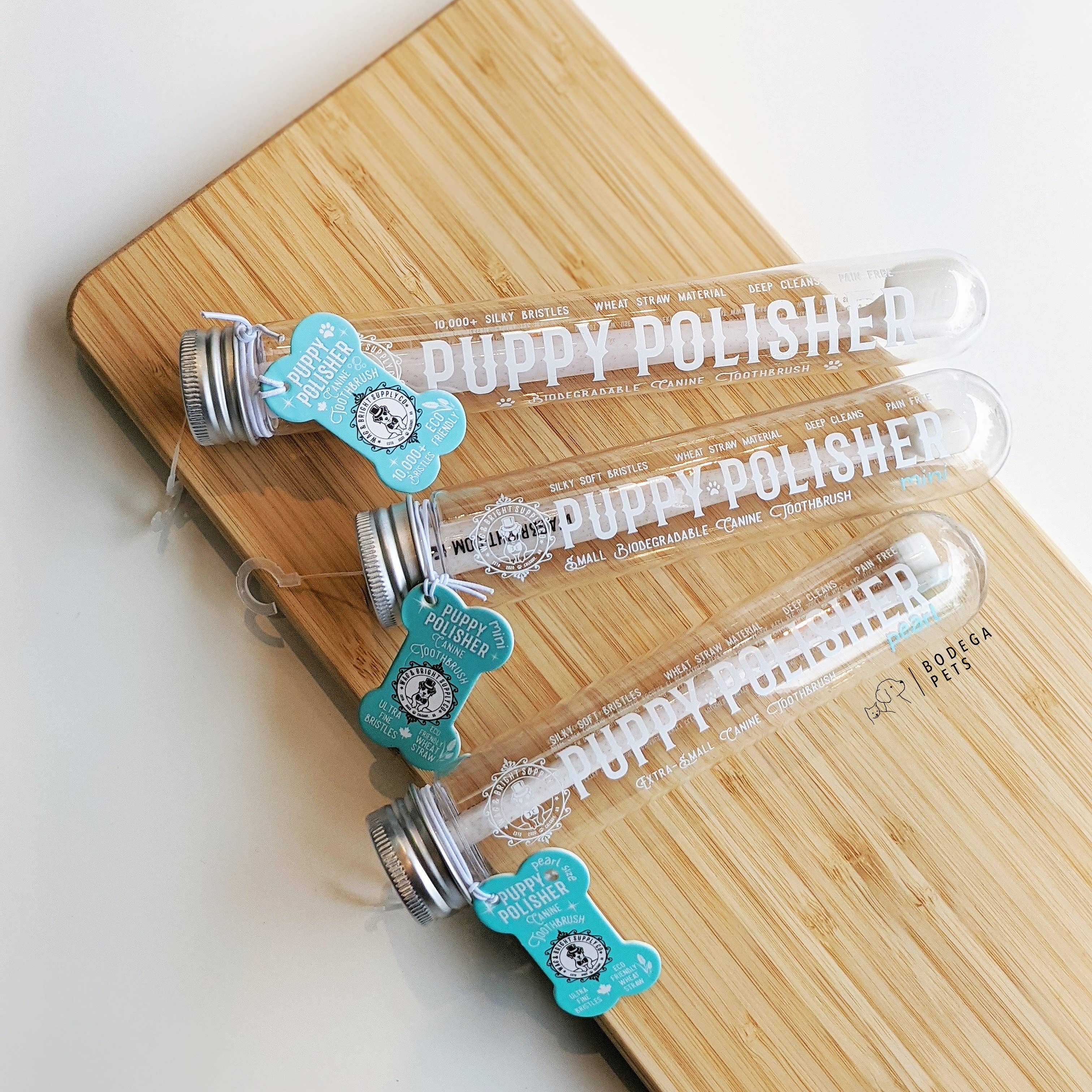 Wag & Bright Supply Co. Puppy Polisher Eco Toothbrush