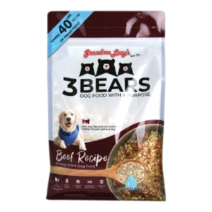 Grandma Lucy's 3 Bears Beef Freeze-Dried Dog Food