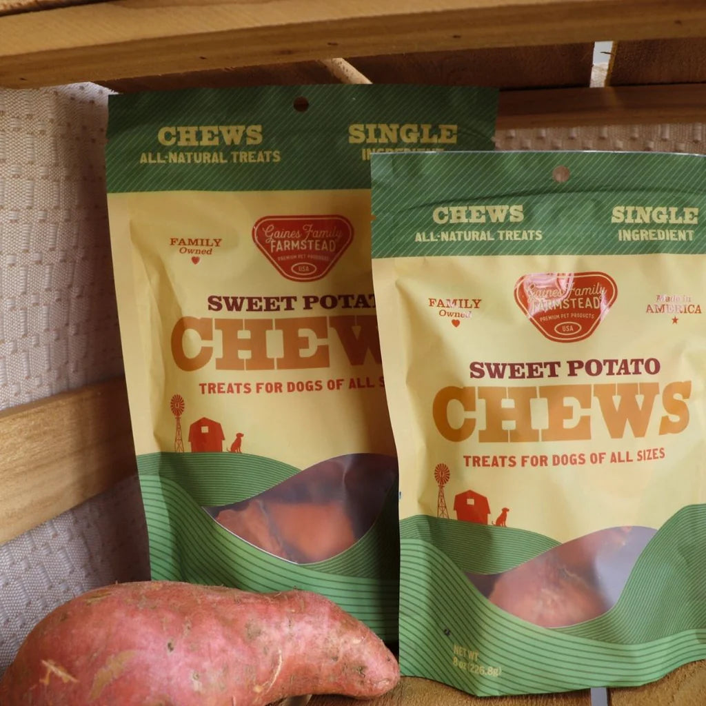 Gaines Family Farmstead Sweet Potato Chews Dog Treat