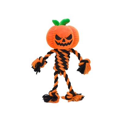 fabdog Halloween Danglies Rope Dog Toy