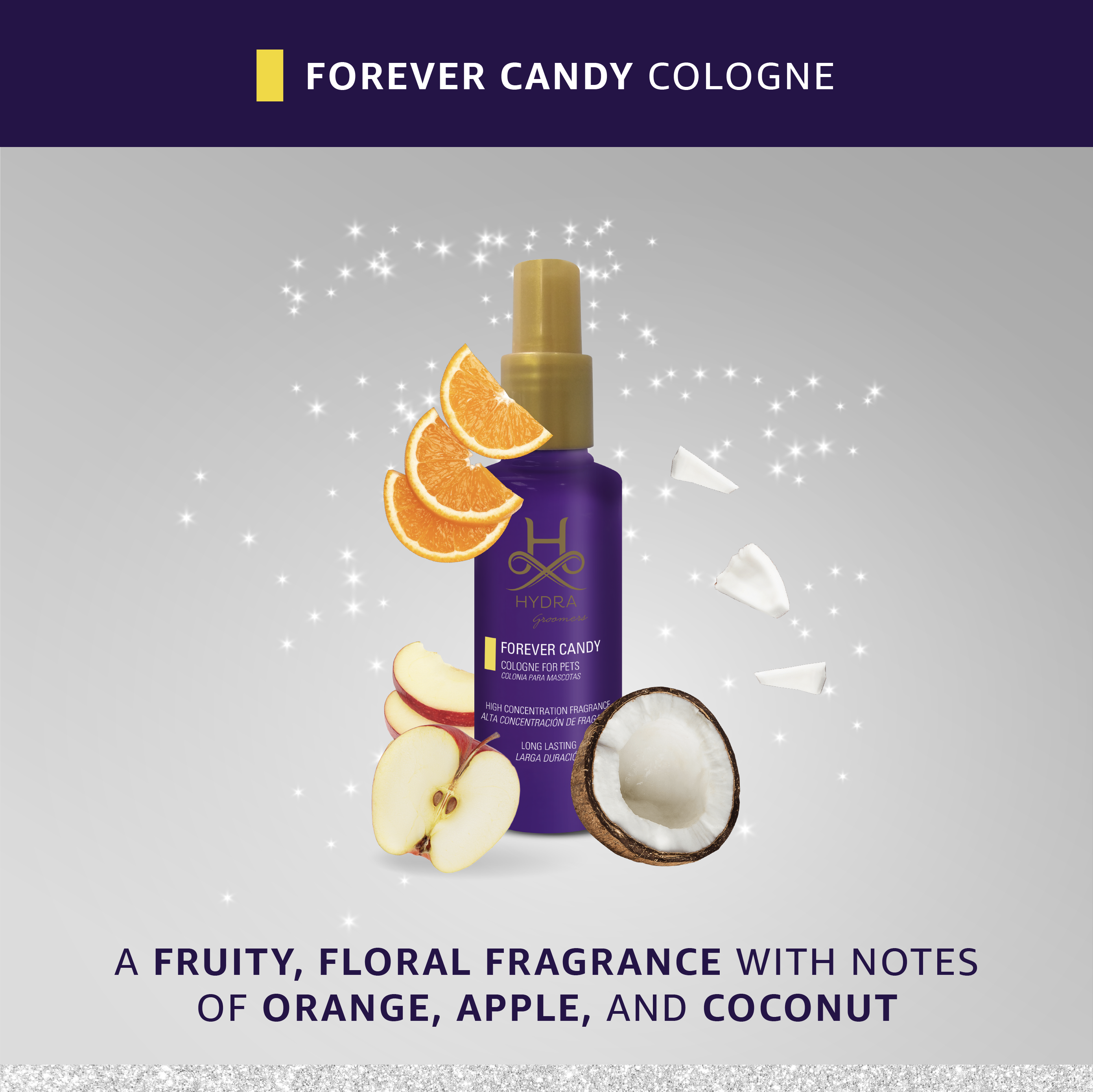 Hydra by Pet Society Hydra Professional Forever Candy Cologne for Dogs