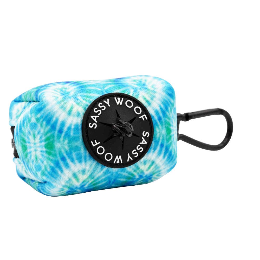 SASSY WOOF Tropical Tides Dog Waste Bag Holder