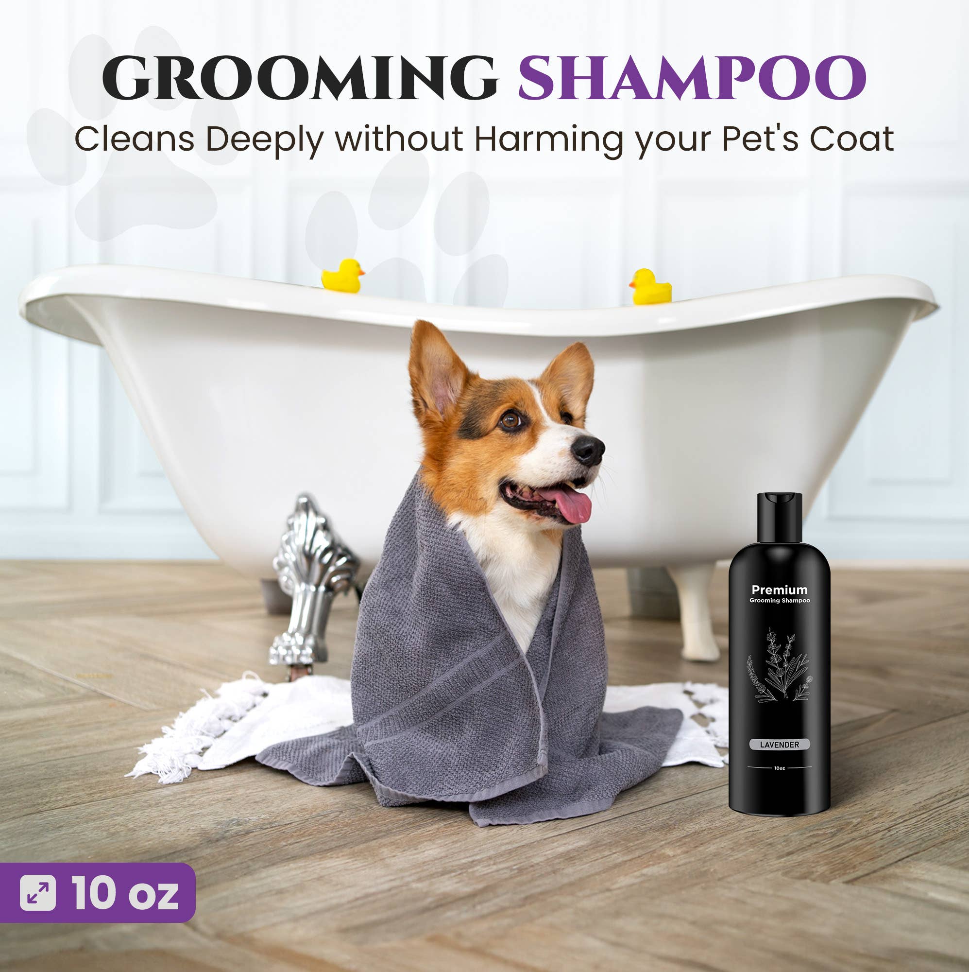 605 Fragrance Products Natural Dog Shampoo and Deodorizer Lavender Shampoo