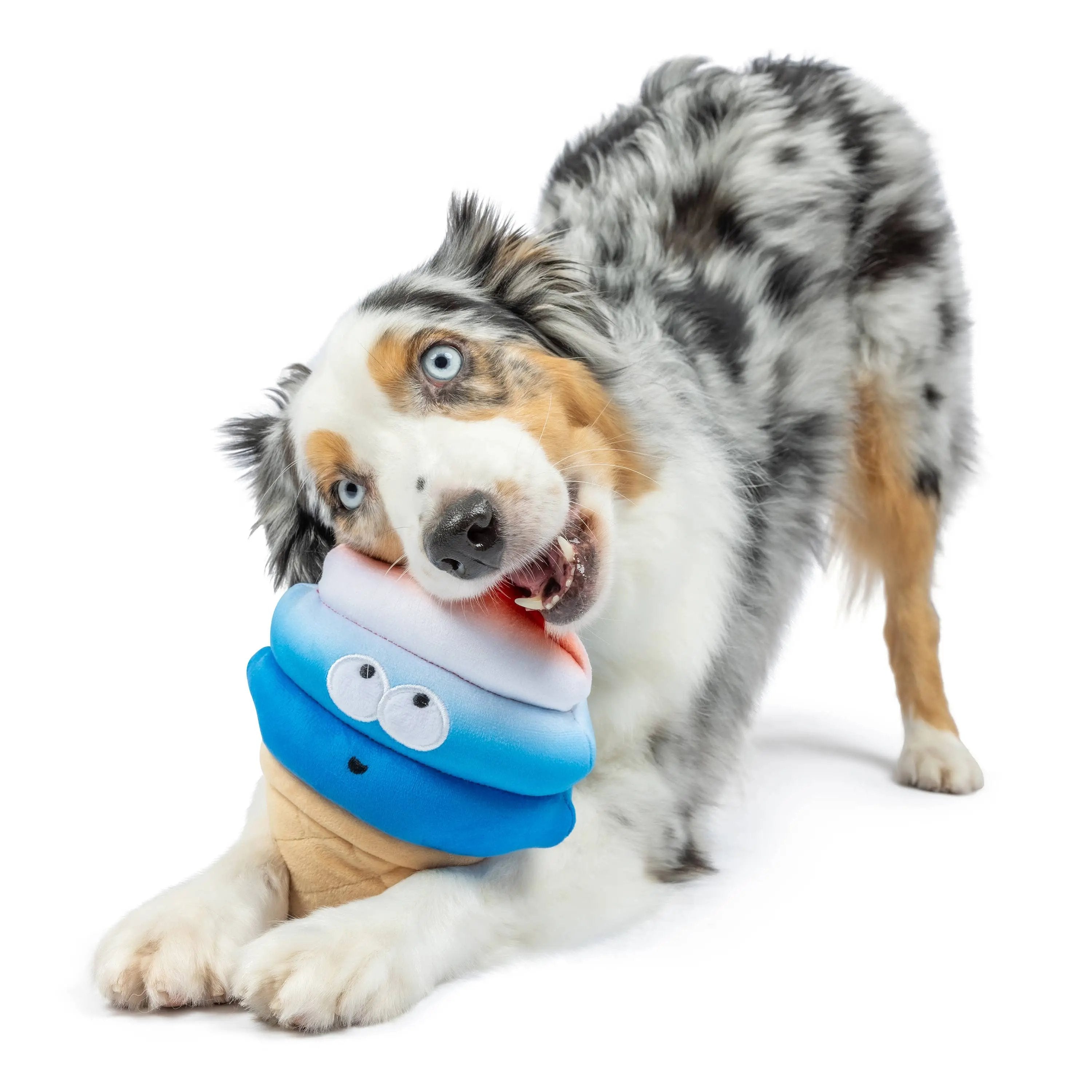 Huxley & Kent Fro-Yo Pawtriot Cone (Double Sided) Plush Dog Toy