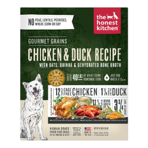Honest Kitchen Wholemade Gourmet Grain Chicken & Duck Dehydrated Dog Food