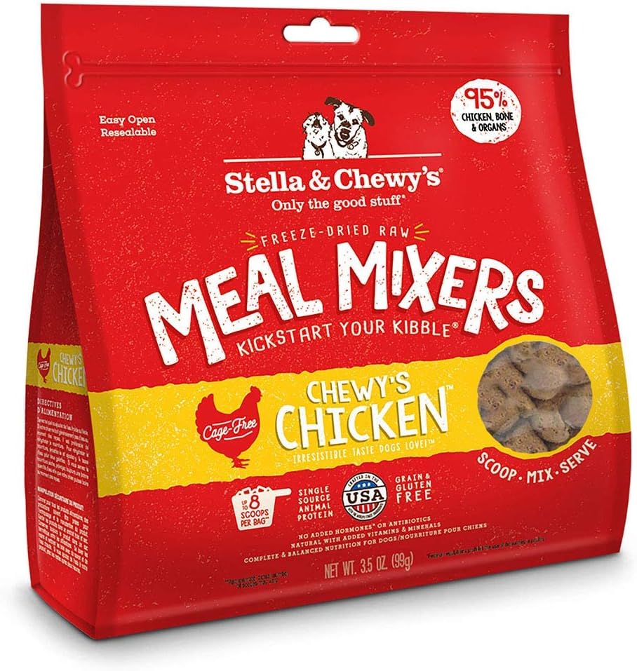 Stella & Chewy's Meal Mixer Chewy's Chicken Raw Freeze-Dried Dog Food