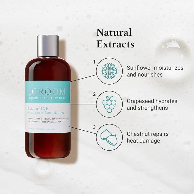iGroom - All-In-One Shampoo + Conditioner 16oz