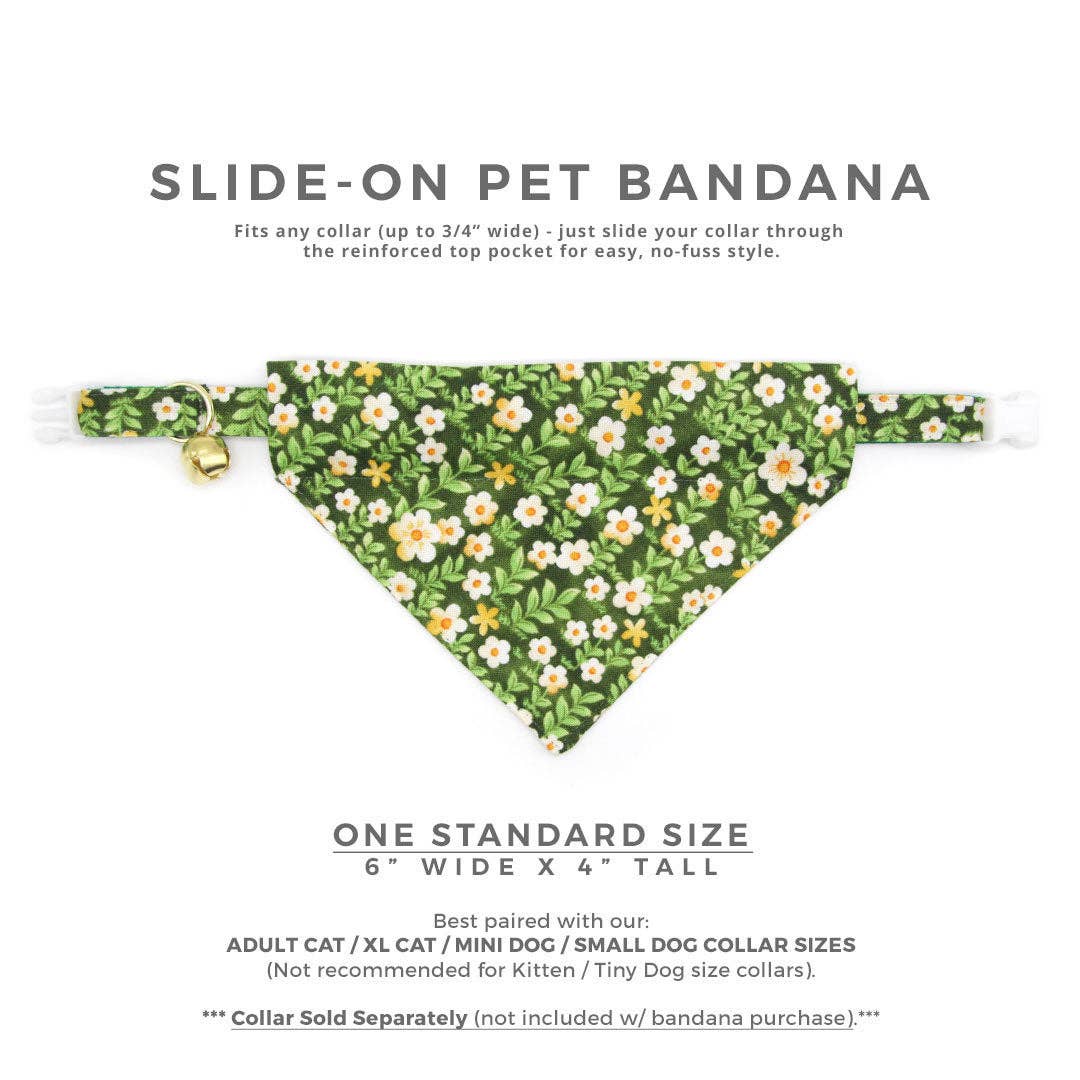 Made By Cleo - "Hazel" - Bandana for Cat + Small Dog