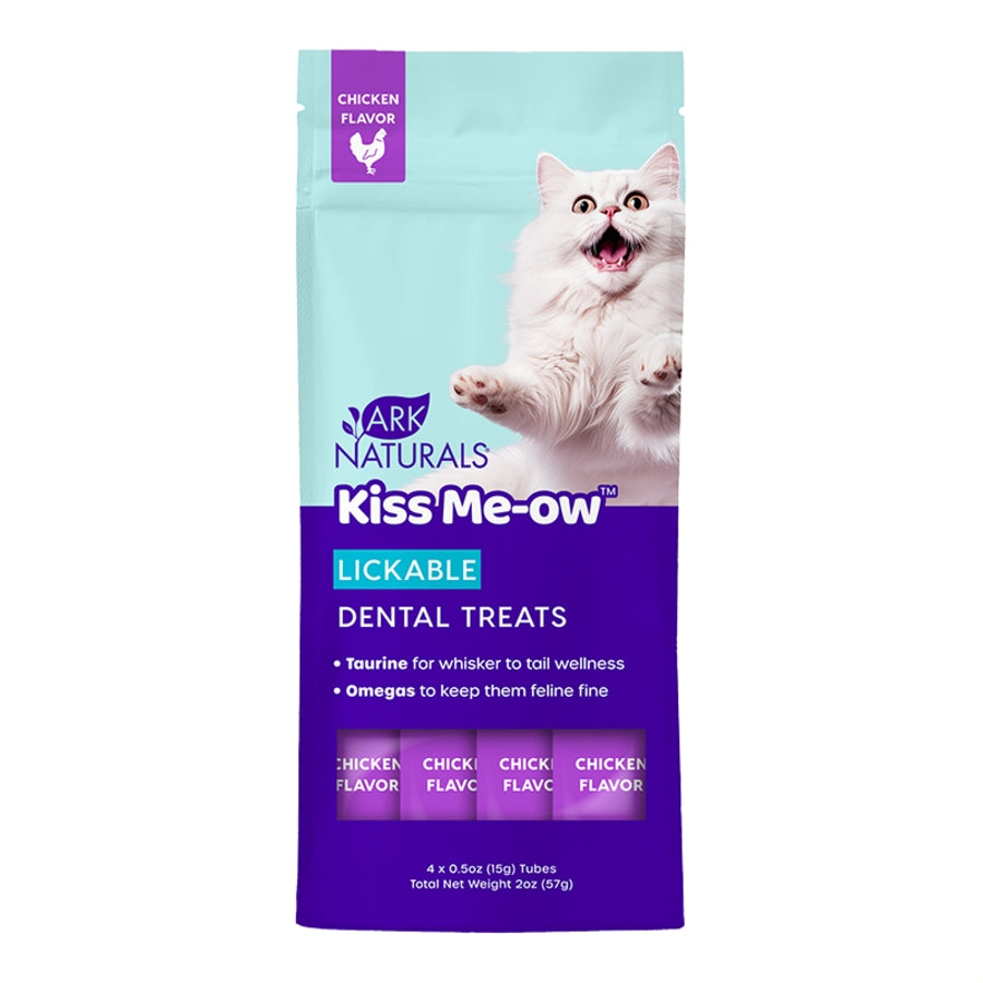 Ark Naturals Cat Kiss Me-ow Lickable Dental Treats for Cats