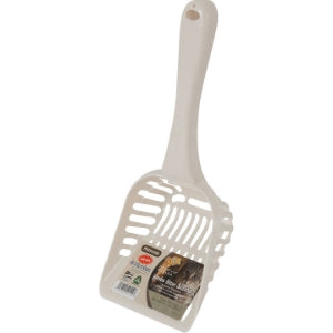 PetMate Eco-Friendly Litter Scoop Large Linen with Microban technology