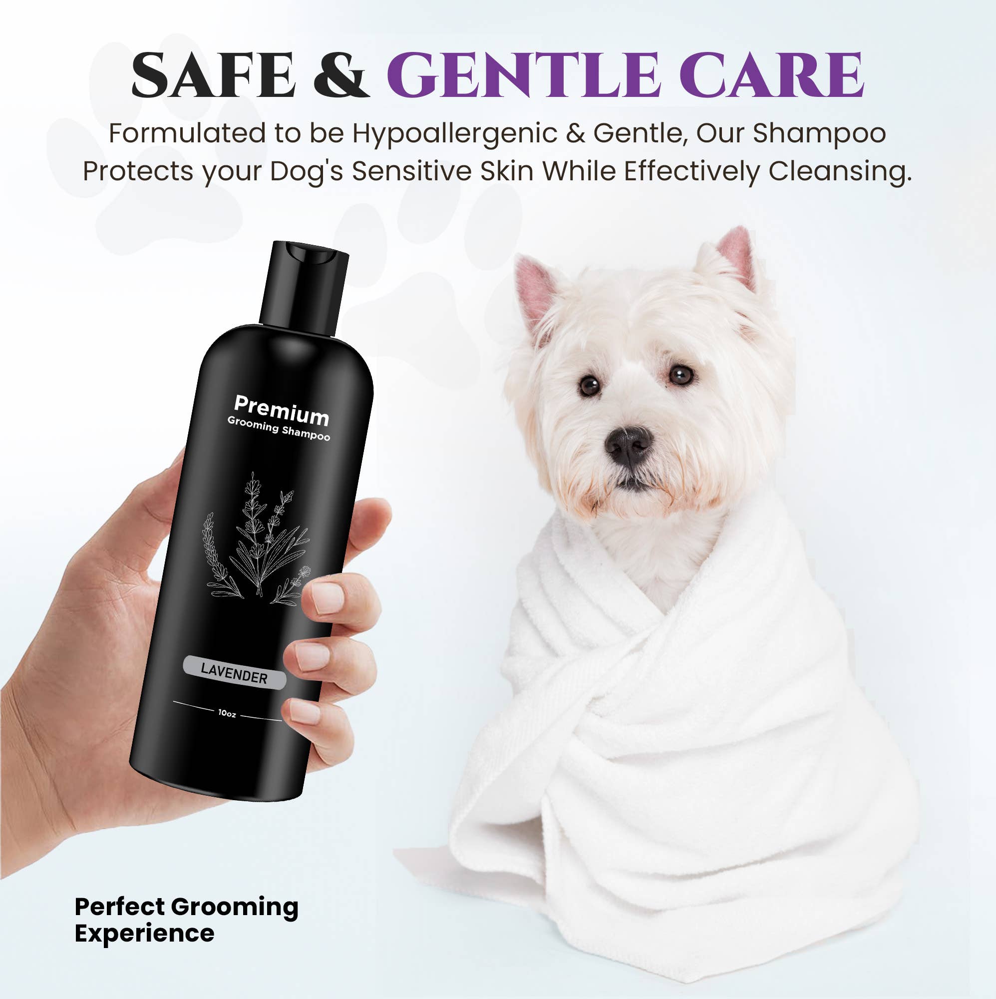 605 Fragrance Products Natural Dog Shampoo and Deodorizer Lavender Shampoo