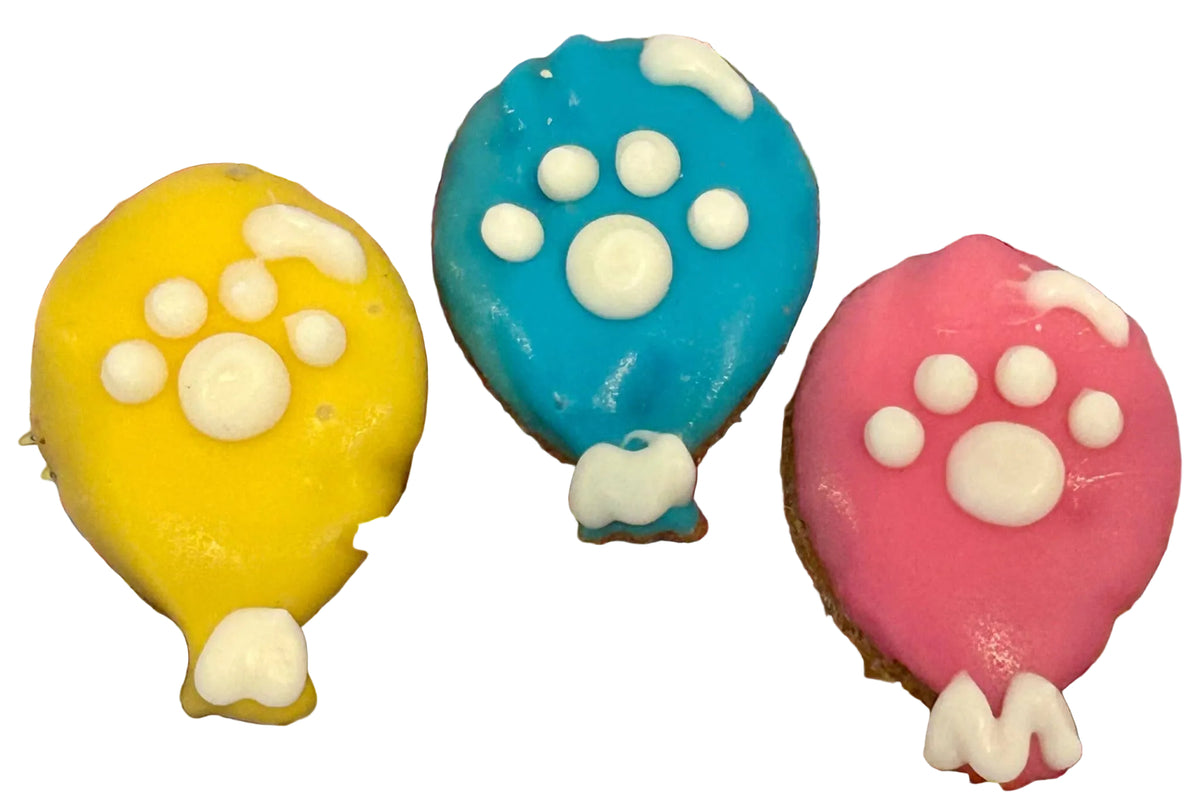 DELCO DOG CO. Mini Balloon Bakery Dog Treat