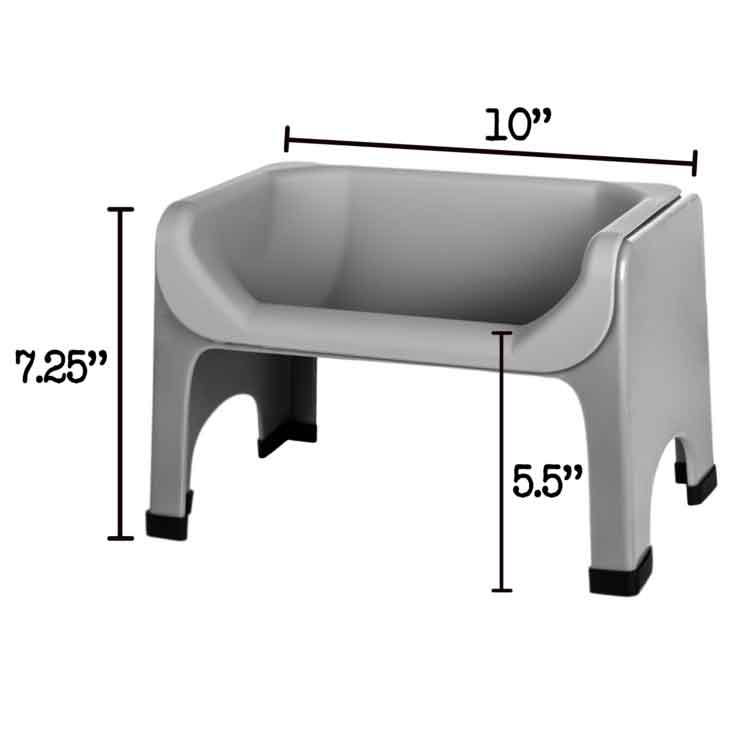 Fluff Trough Silicone Insert Full Set with Lifts & Binge Blocker