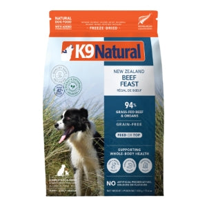 K9 Natural Beef Feast Freeze-Dried Dog Food