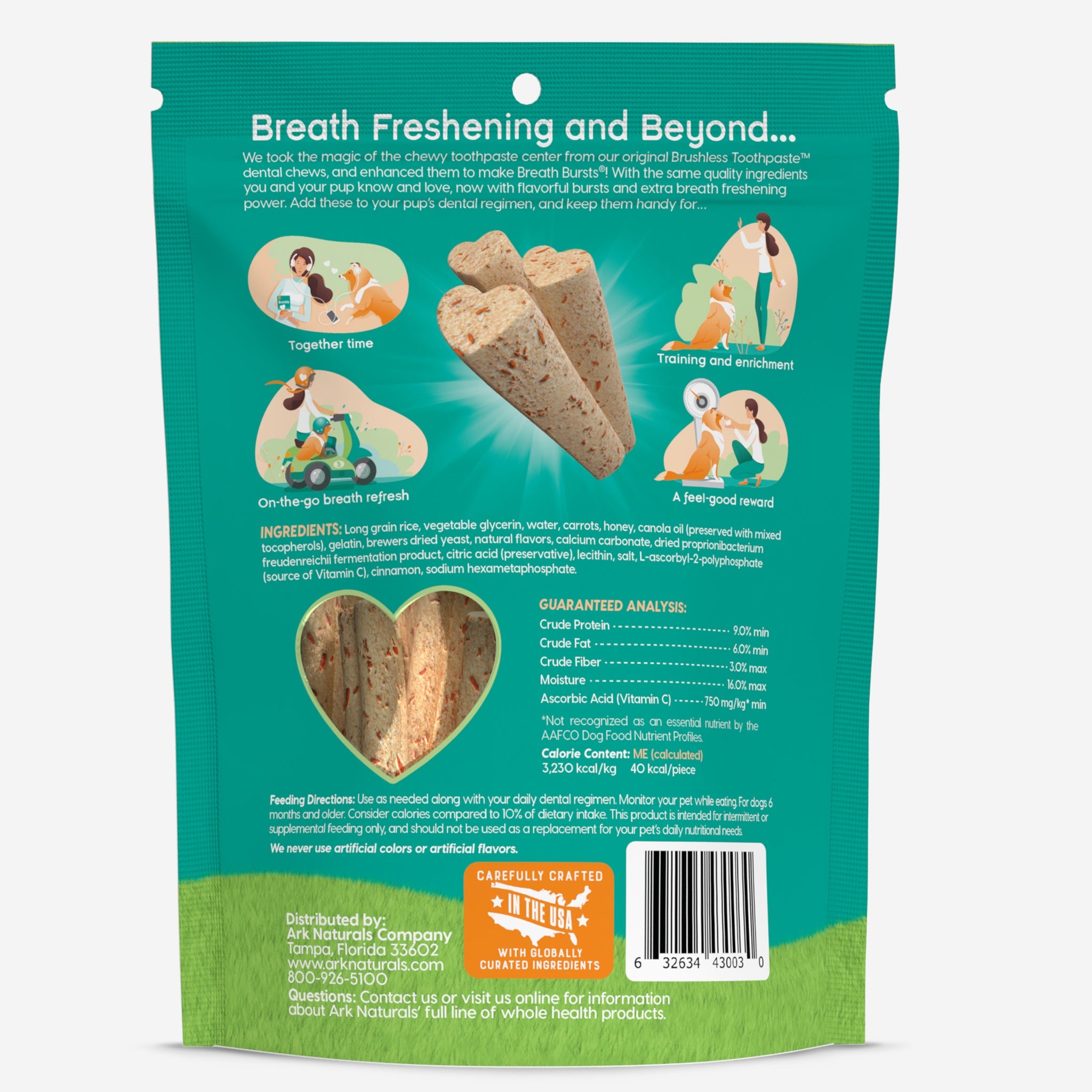 Ark Naturals Breath Bursts Dental Treats