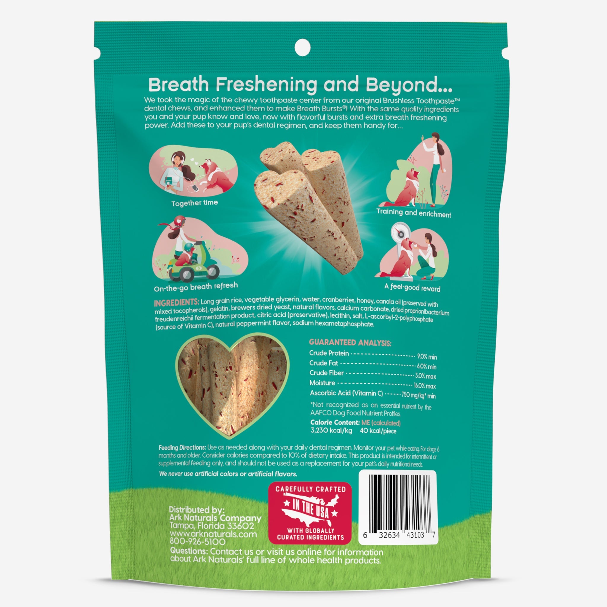 Ark Naturals Breath Bursts Dental Treats