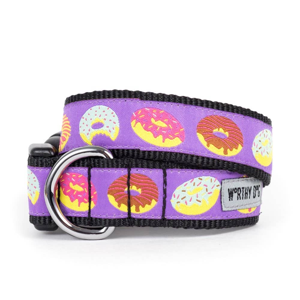 The Worthy Dog Donuts Collection Collars