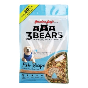 Grandma Lucy's 3 Bears Fish Freeze-Dried Dog Food