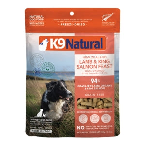 K9 Natural Lamb & King Salmon Feast Freeze-Dried Dog Food