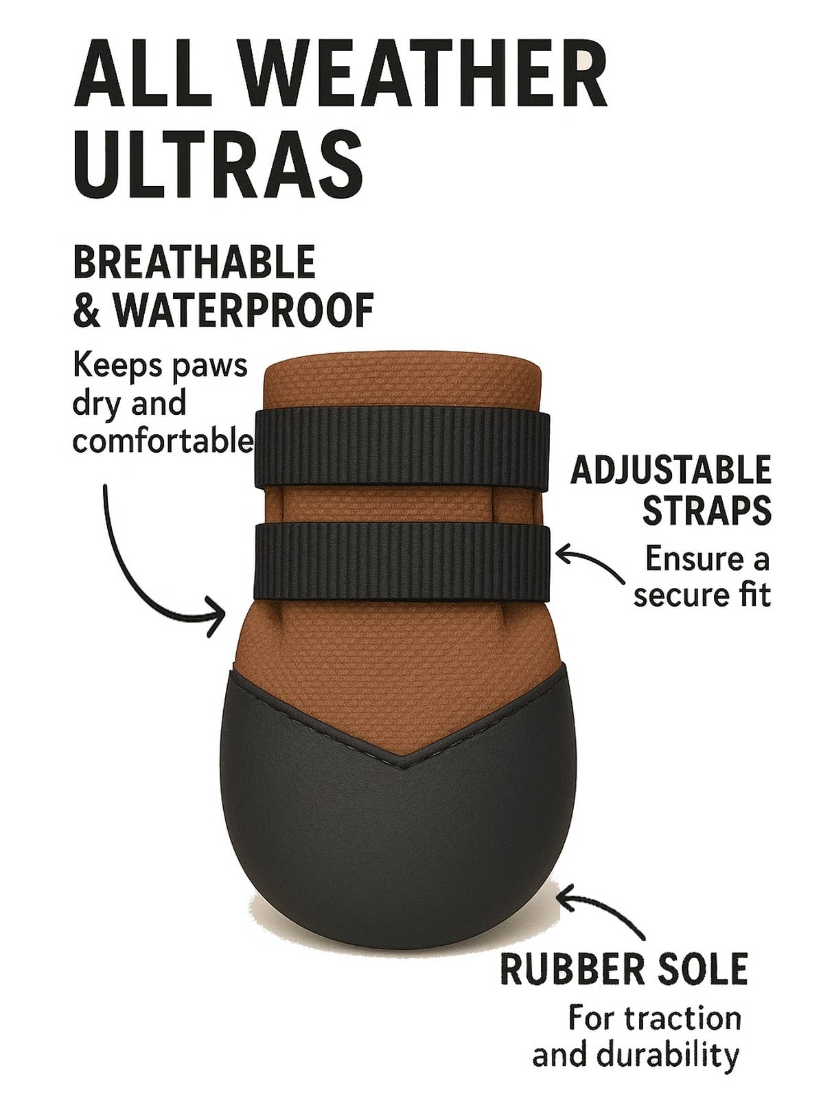 Alldogboots All Weather Ultras Dog Boots