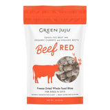 Green Juju Freeze-Dried Whole Food Bites Beef Red for Dogs & Cats