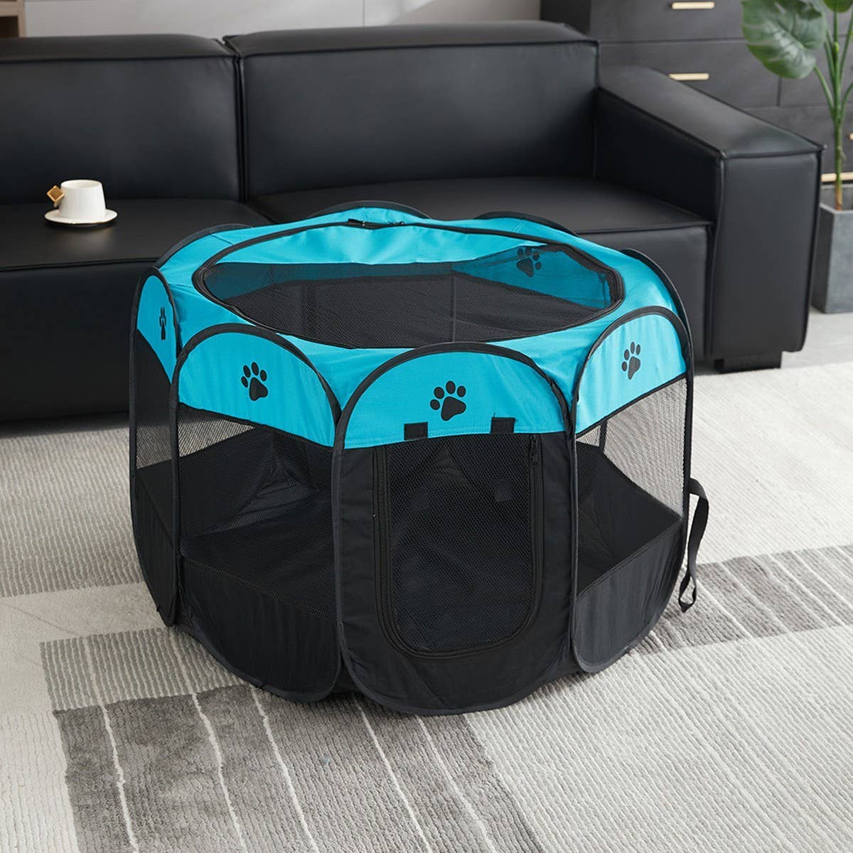 PAWPAW Foldable Waterproof Pet Playpen