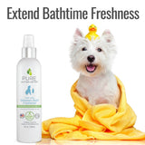 Pure and Natural Pet Between Bath Freshener for Dogs, Fresh Cotton