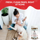 Warren London Dog Products Deep Cleaning Paw Fizz Soak