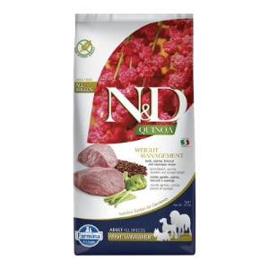 Farmina N&D Quinoa Weight Management Lamb Dry Dog Food