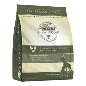 Steve's Real Food Raw Frozen Pet Food for Dogs & Cats