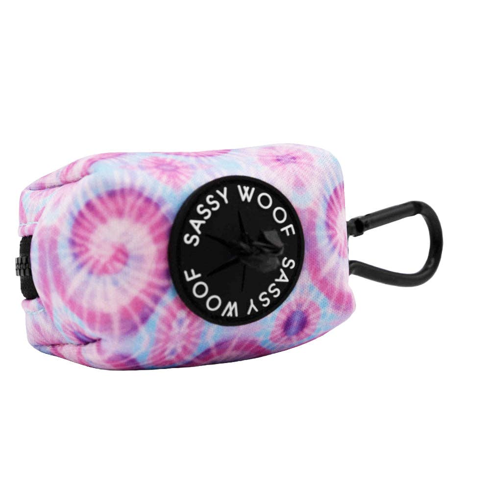 SASSY WOOF Purple Haze Dog Waste Bag Holder