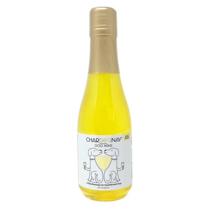 PetWineShop Dog Wine CharDOGnay Salmon + Bone Health Liquid Supplement