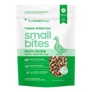 Smallbatch Pets Freeze-Dried Small Bites for Dogs