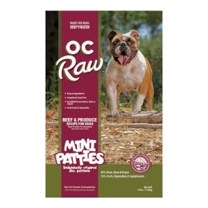 OC Raw Grain Free Raw Frozen Dog Food