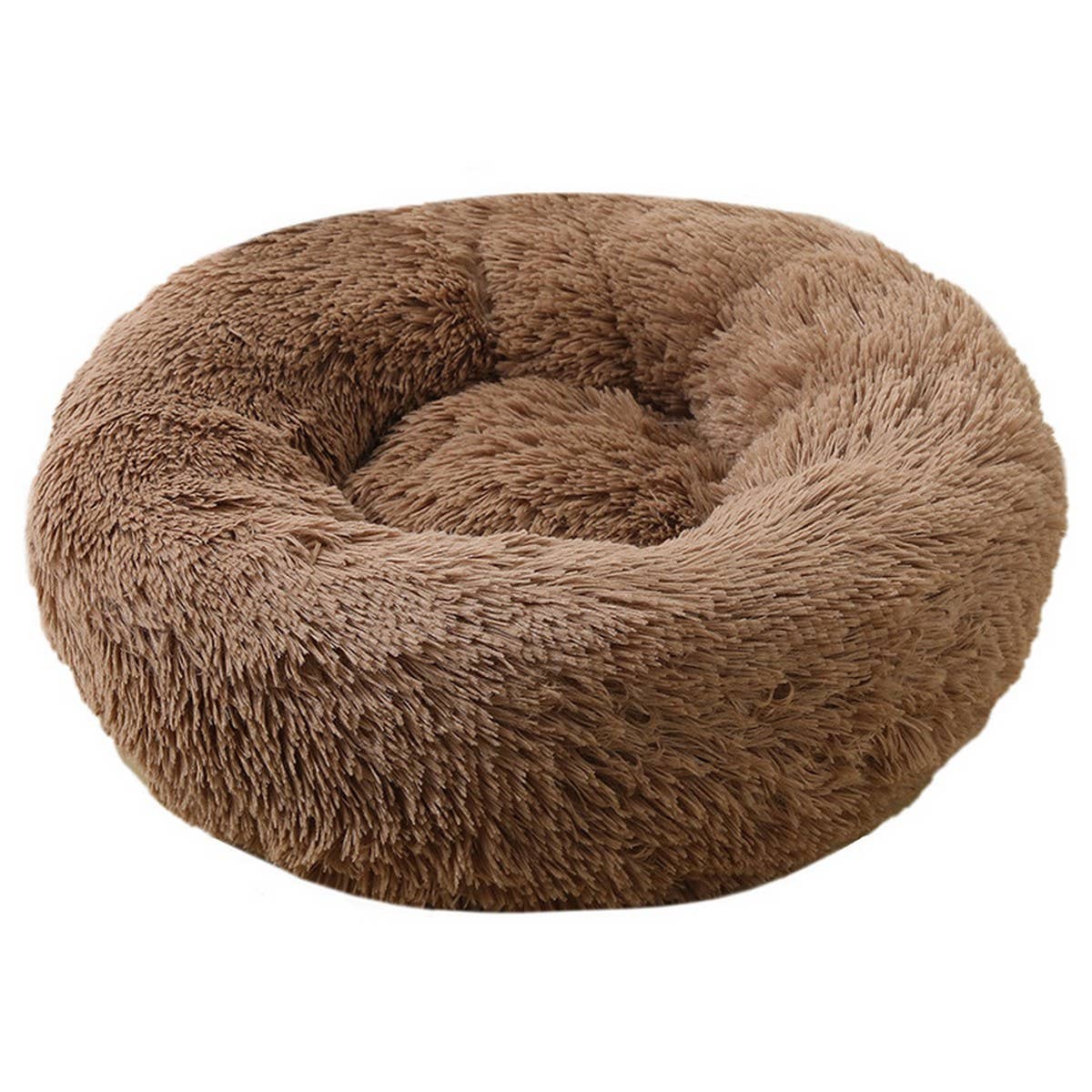 PAWPAW Fluffy Donut Pet Bed