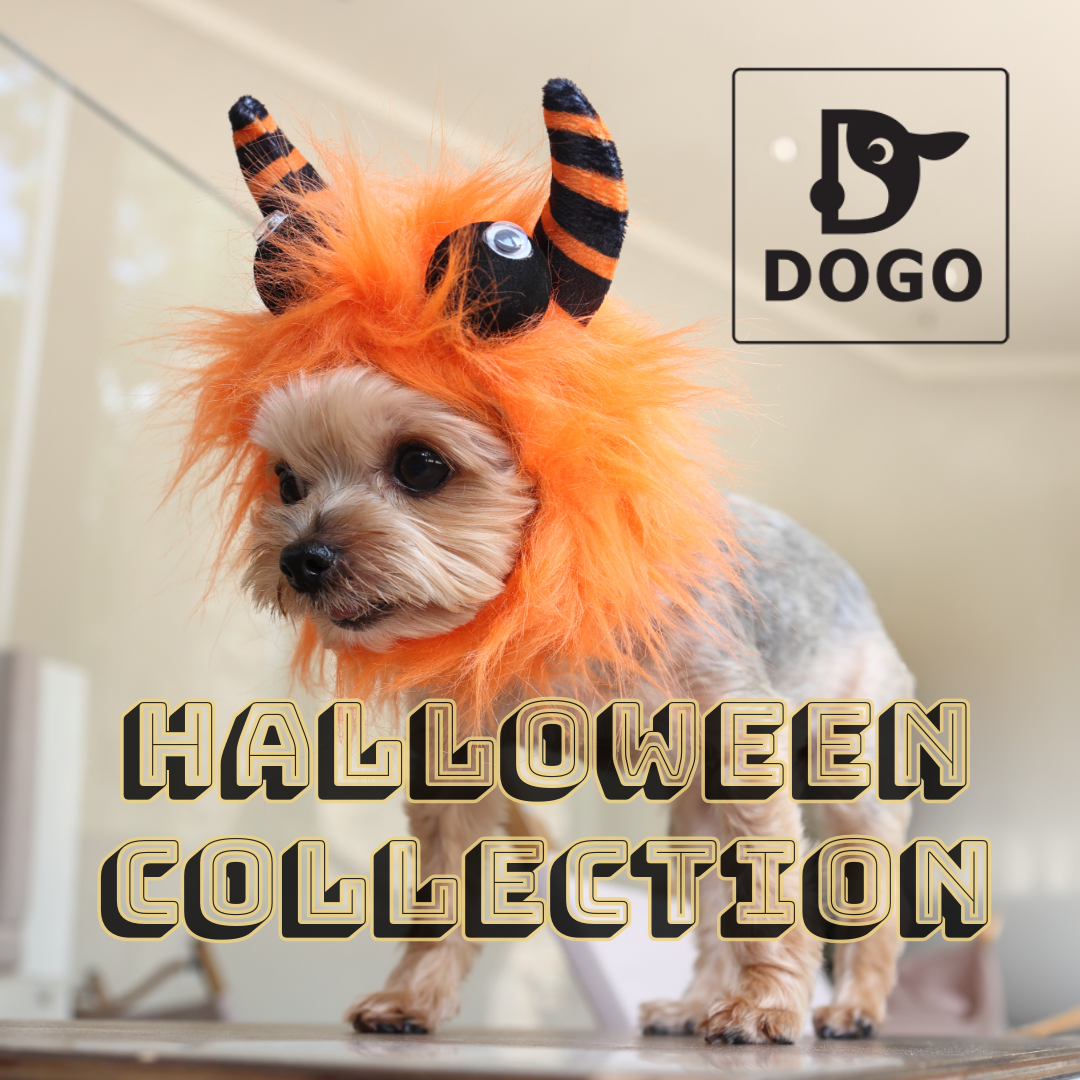 Dogo Pet Hat - Furry Monster Orange