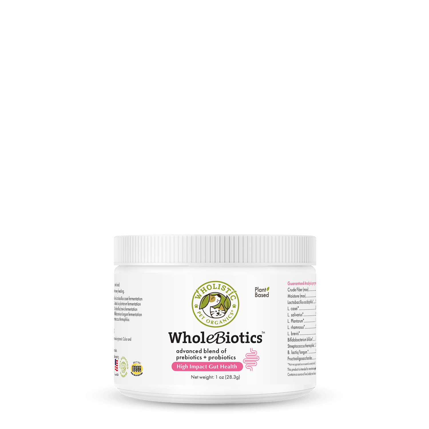 Wholistic Pet Organics WholeBiotics for Dogs & Cats