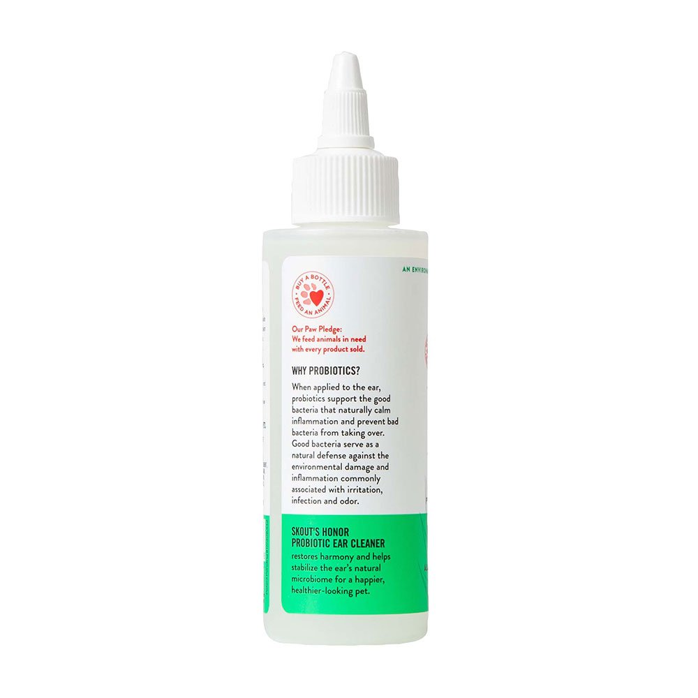 Skout's Honor Probiotic Ear Cleaner with Aloe Vera 4oz
