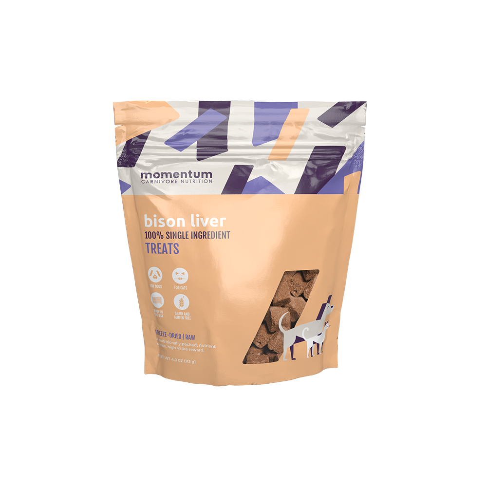 Momentum Single Ingredient Freeze-Dried Treats For Dogs & Cats