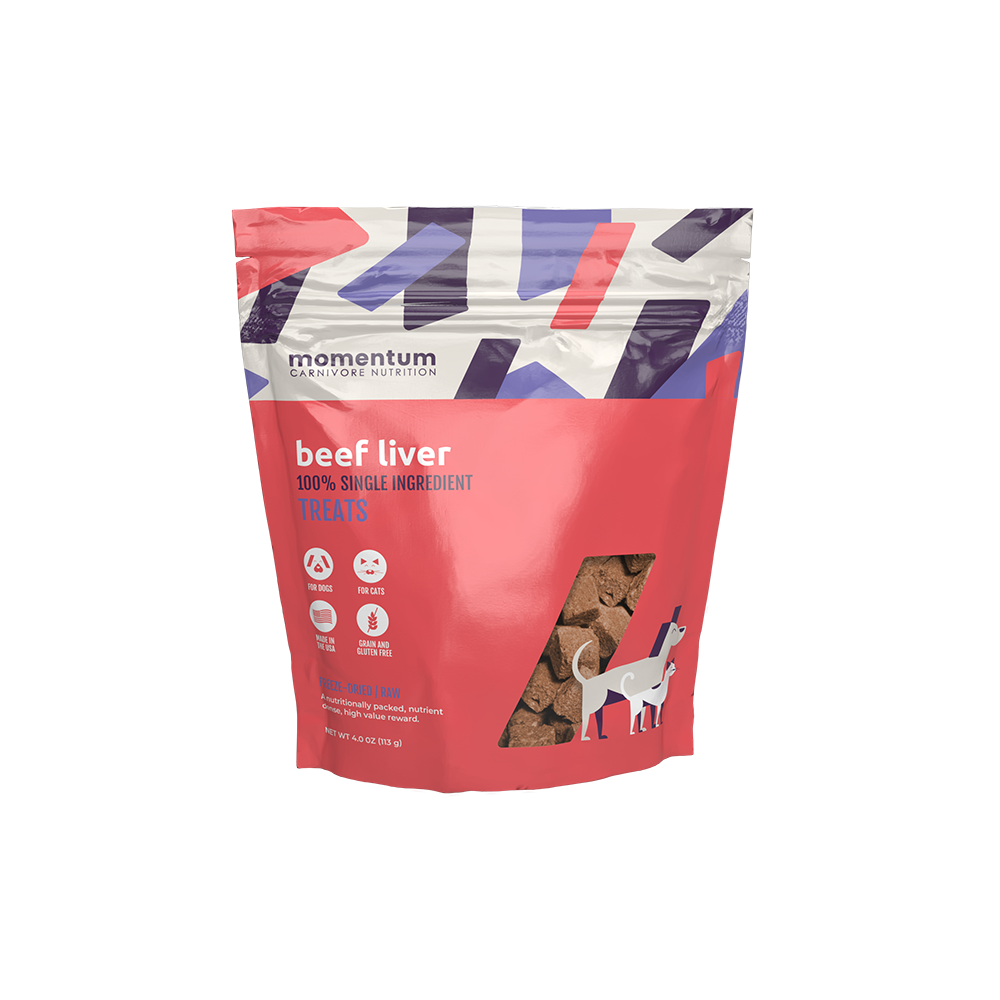 Momentum Single Ingredient Freeze-Dried Treats For Dogs & Cats